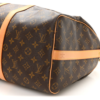 Louis Vuitton Monogram Keepall Bandouliere 45 9 of 9