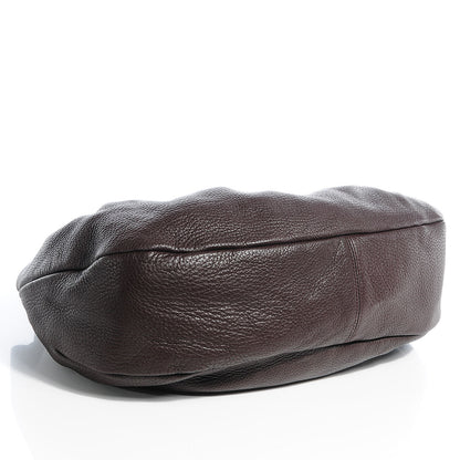 Bottega Veneta Cervo Leather Braided Hobo Ebano 4 of 10