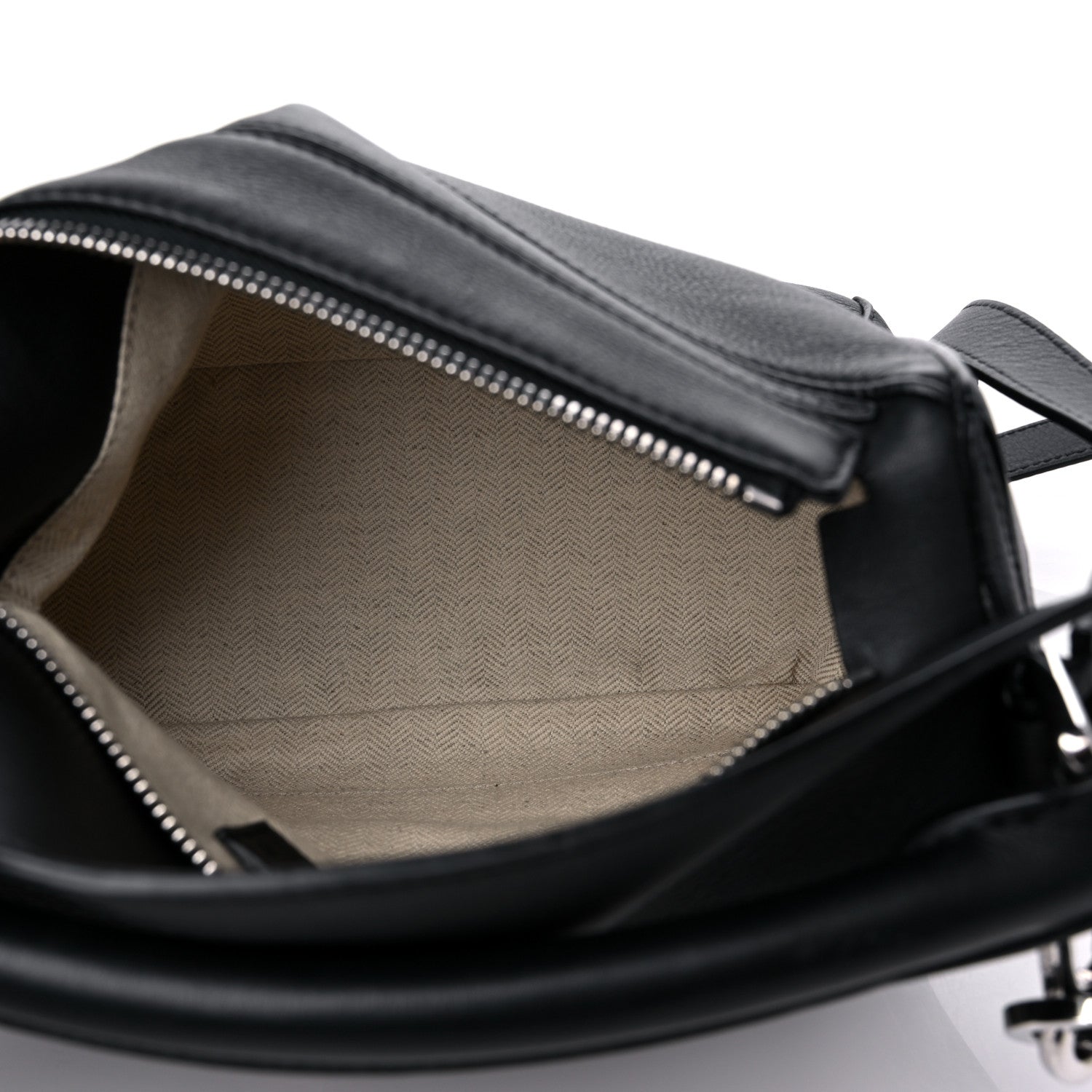 Loewe Calfskin Small Puzzle Bag Black 5 of 10