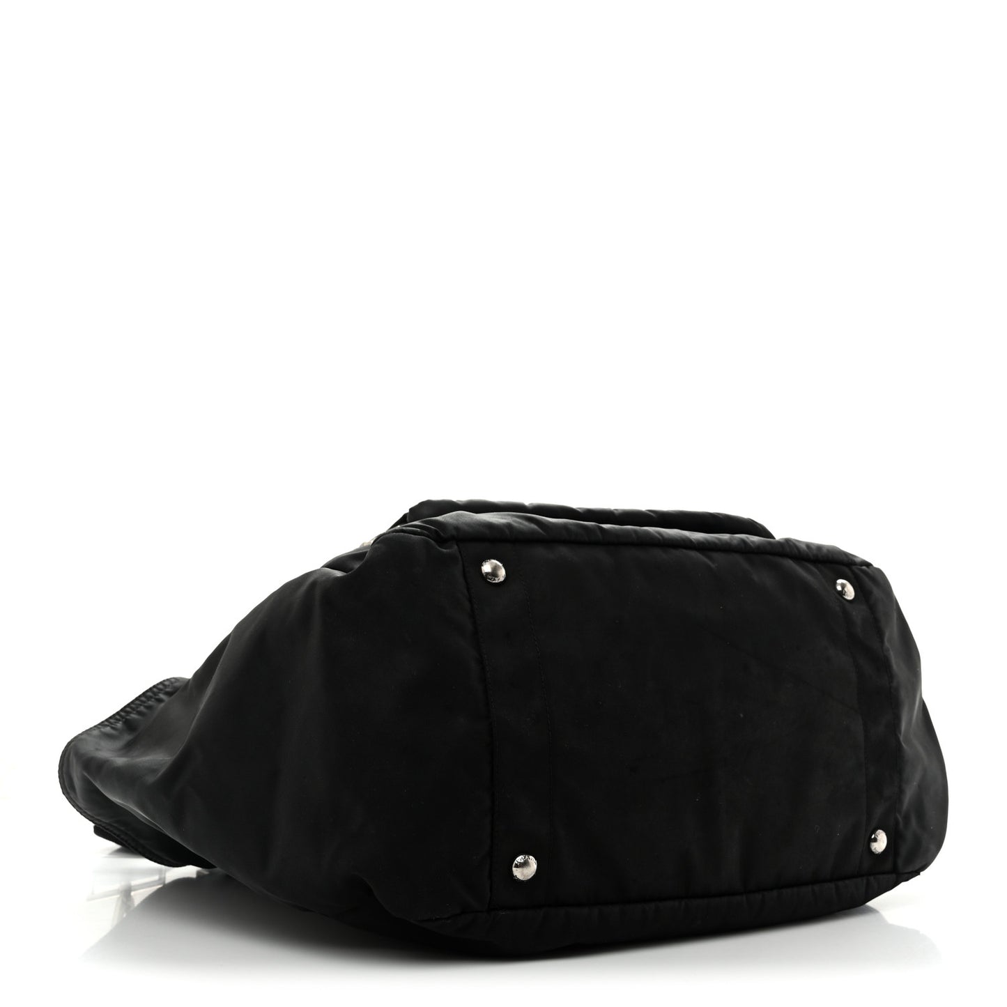 Nylon Vela Baby Bag Black