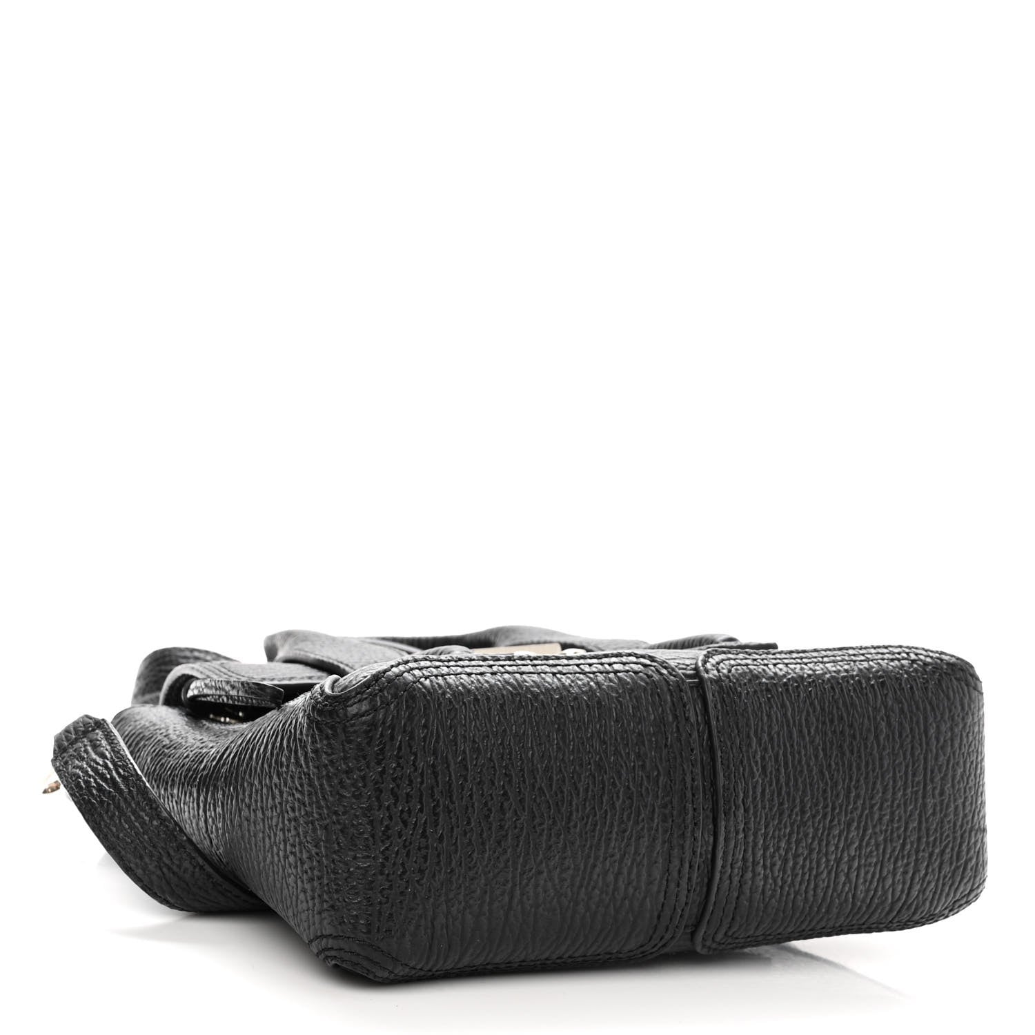 3.1 Phillip Lim Textured Calfskin Mini Pashli Satchel Black 4 of 9