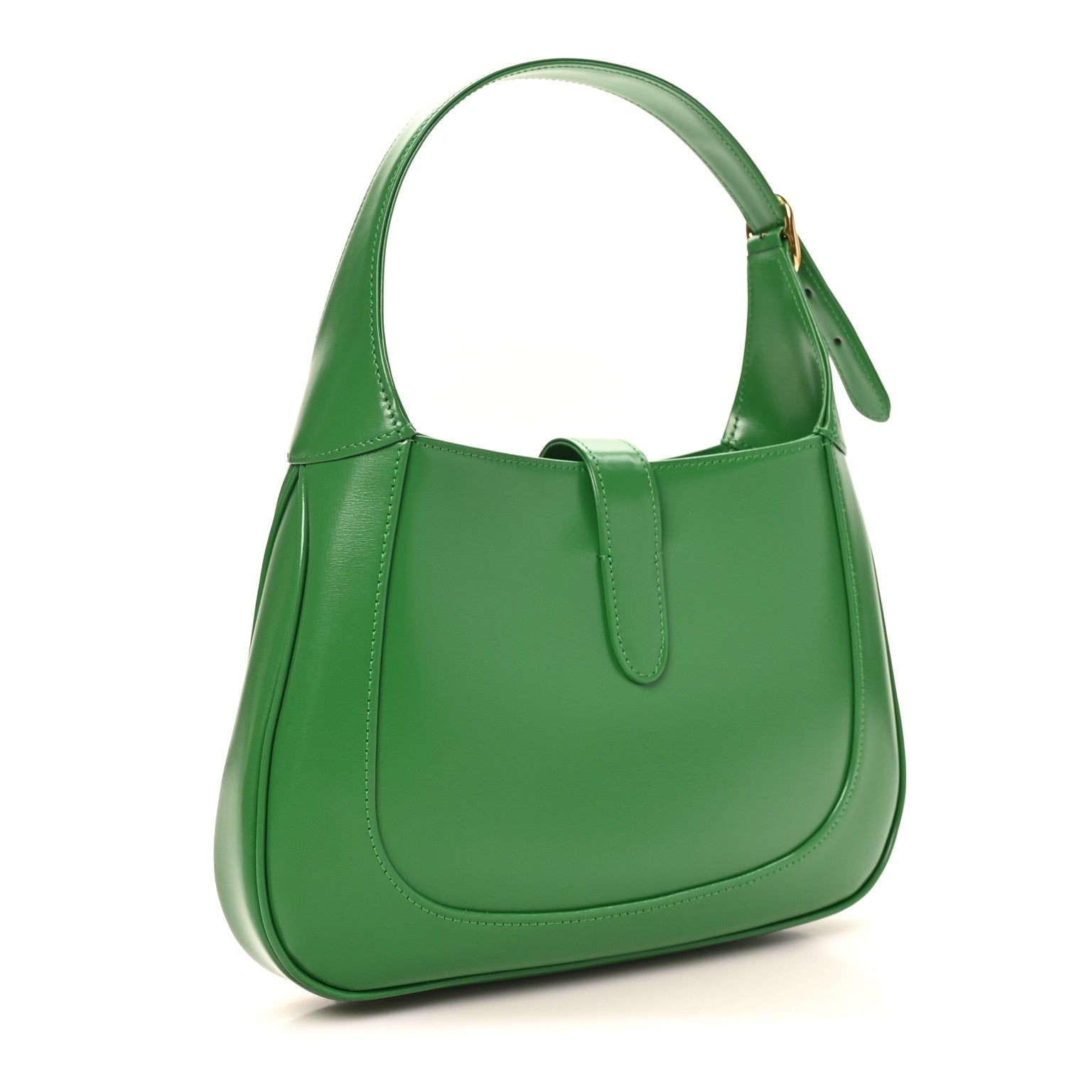 Gucci Boarded Dyana Lux Calfskin Small Jackie 1961 Hobo Spring Green 3 of 9