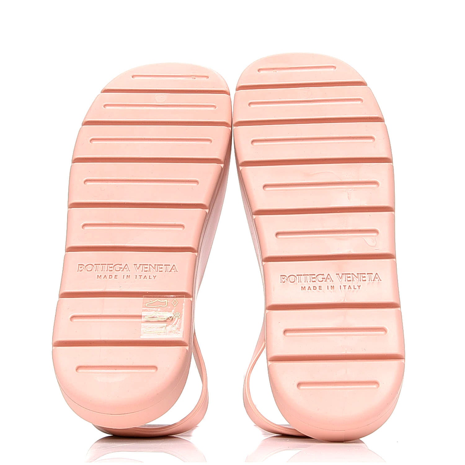 Bottega Veneta Rubber Puddle Sandals 40 Peachy 4 of 4