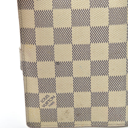 Louis Vuitton Damier Azur Small Ring Agenda Cover 18 of 19