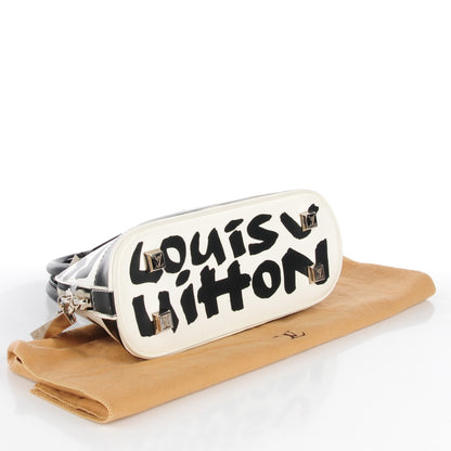 Louis Vuitton Graffiti Alma PM Black 4 of 7