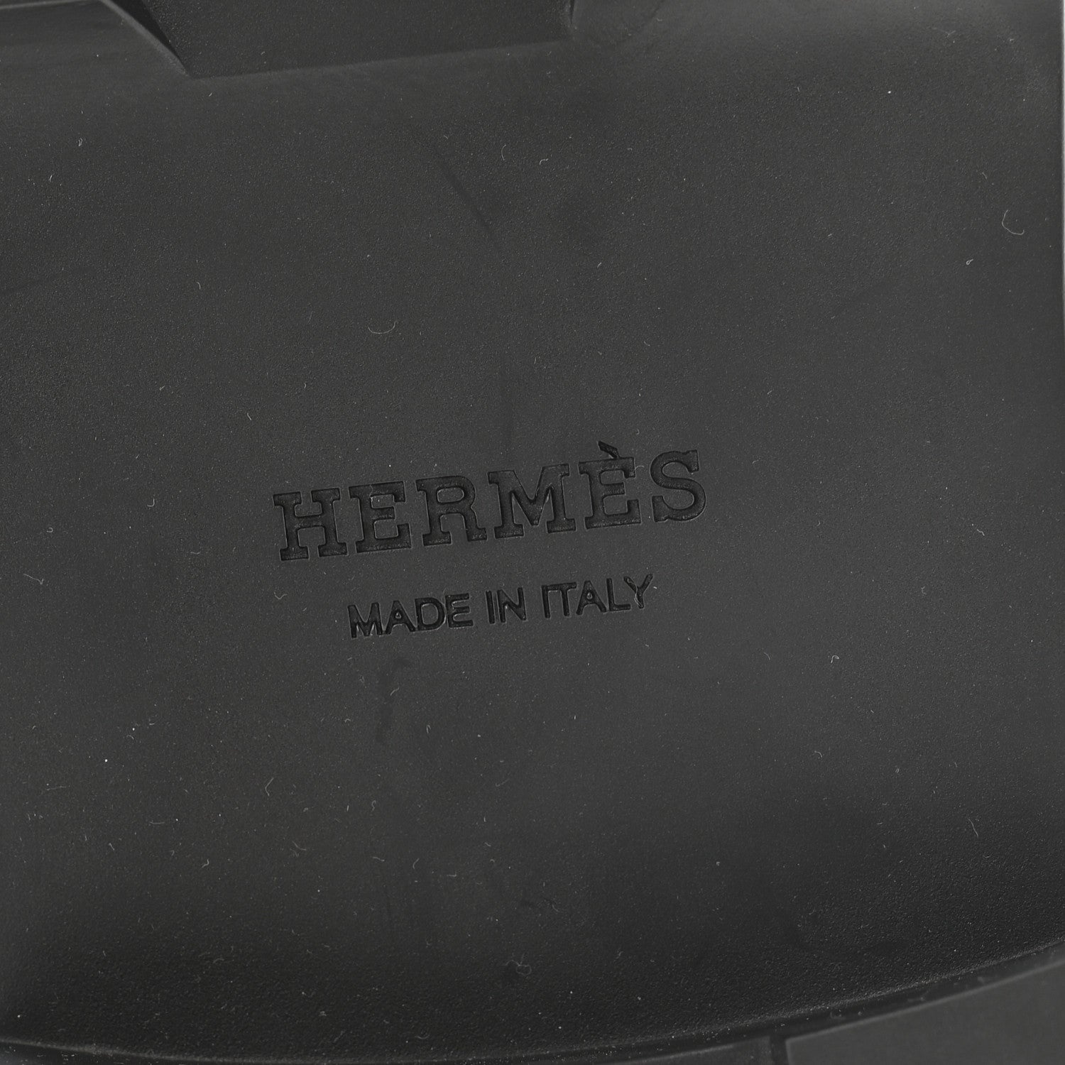 Hermes Buffalo Mens Klement Loafers 44.5 Black 7 of 8