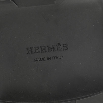 Hermes Buffalo Mens Klement Loafers 44.5 Black 7 of 8