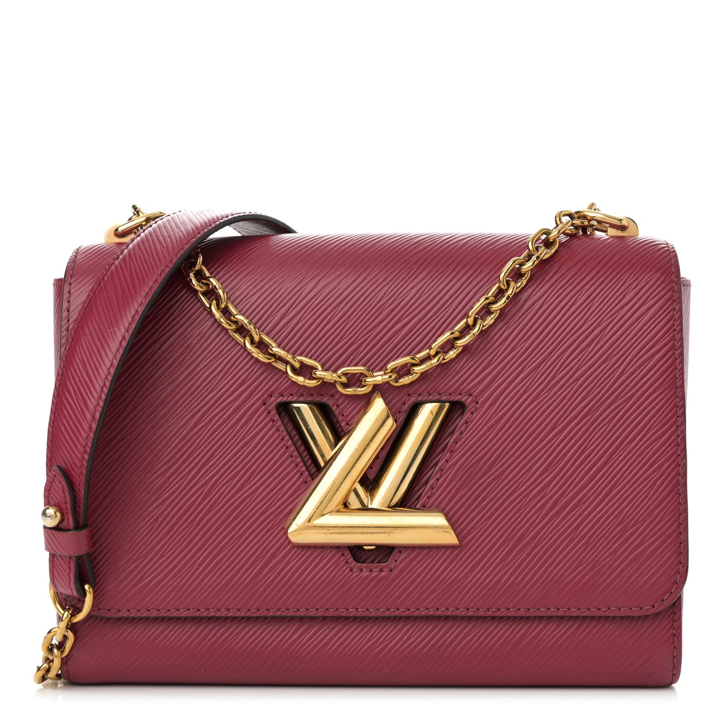 Louis Vuitton Epi Twist Shoulder Bag MM Fuchsia 1 of 10