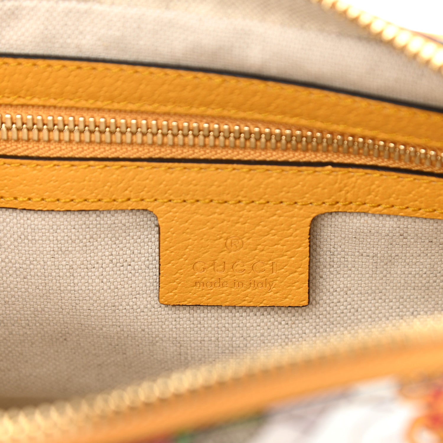 Gucci GG Supreme Monogram Flora Medium Ophidia Belt Bag Beige Multicolor Crop 6 of 9