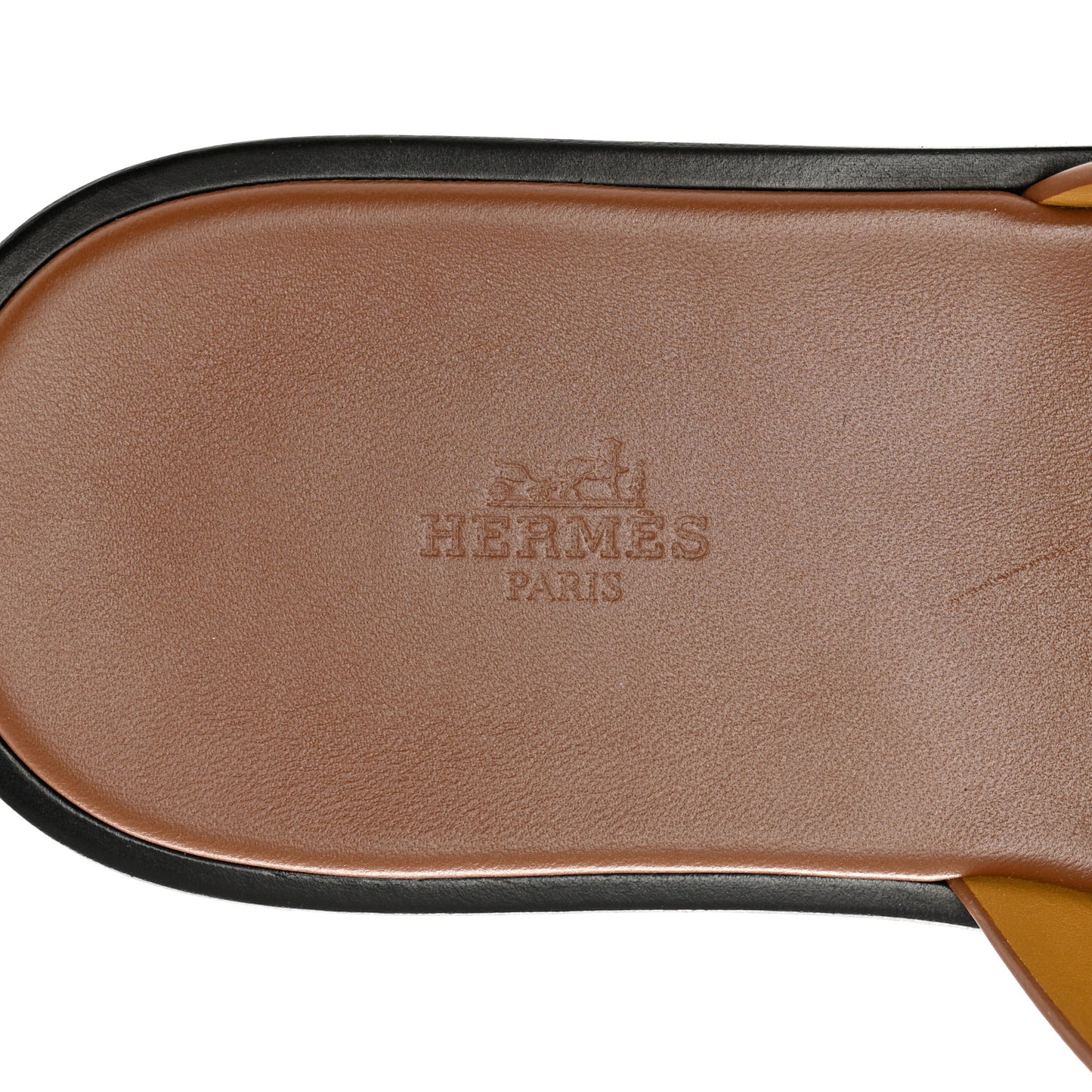 Calfskin Mens Izmir Sandals 45 Gold