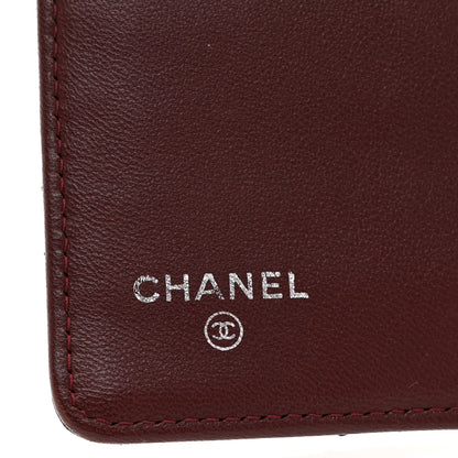 Chanel Lambskin Quilted Yen Wallet Black 6 of 11