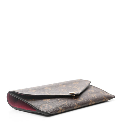 Louis Vuitton Monogram Jeanne Wallet Fuchsia 4 of 7