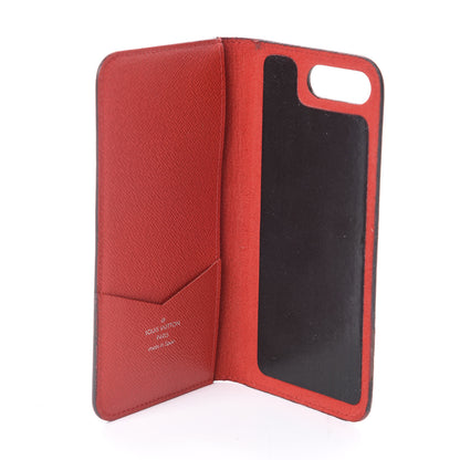Louis Vuitton X SUPREME Epi iPhone 7 Plus Folio Case Red 5 of 8