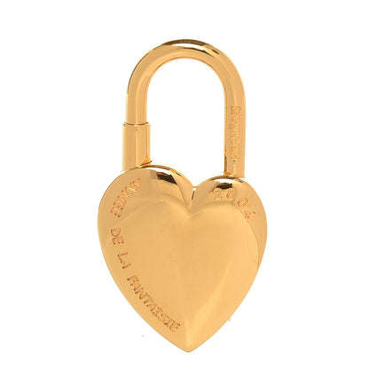 Hermes Annee De La Fantaisie Heart Cadena Lock Gold 2 of 4