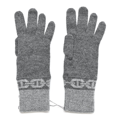 Hermes Cashmere Heaven Gloves S Charbon Flanelle 1 of 4
