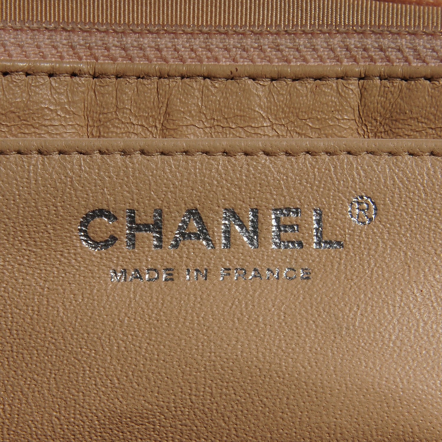 Chanel Caviar Quilted Jumbo Single Flap Beige 7 of 9
