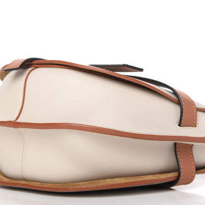 Loewe Calfskin Small Gate Crossbody Bag Ghost Light Ghost 7 of 9