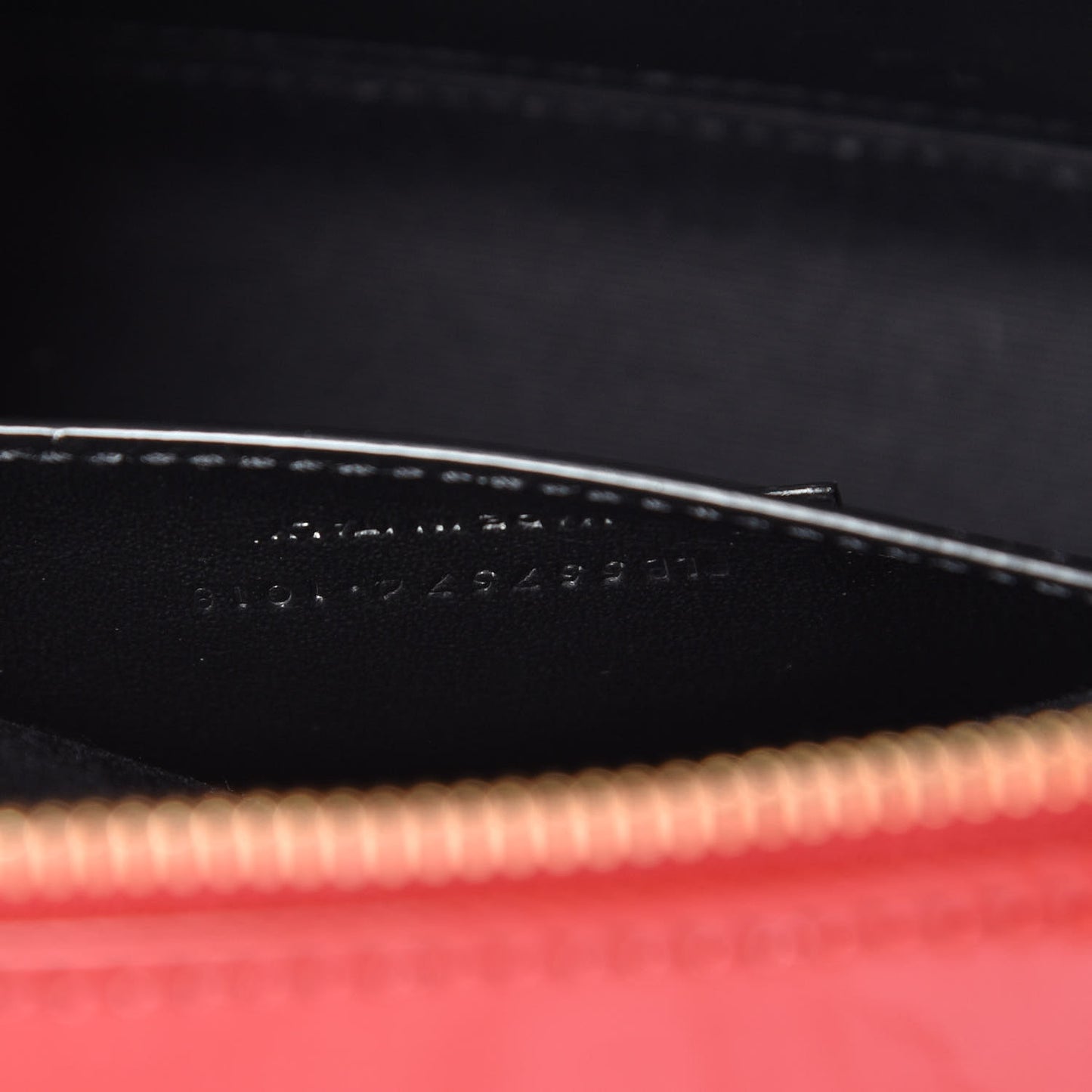 Patent Matelasse Vicky Monogram Belt Bag Red