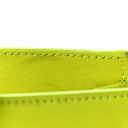 Saint Laurent Calfskin Nano Sac De Jour Neon Yellow 12 of 14