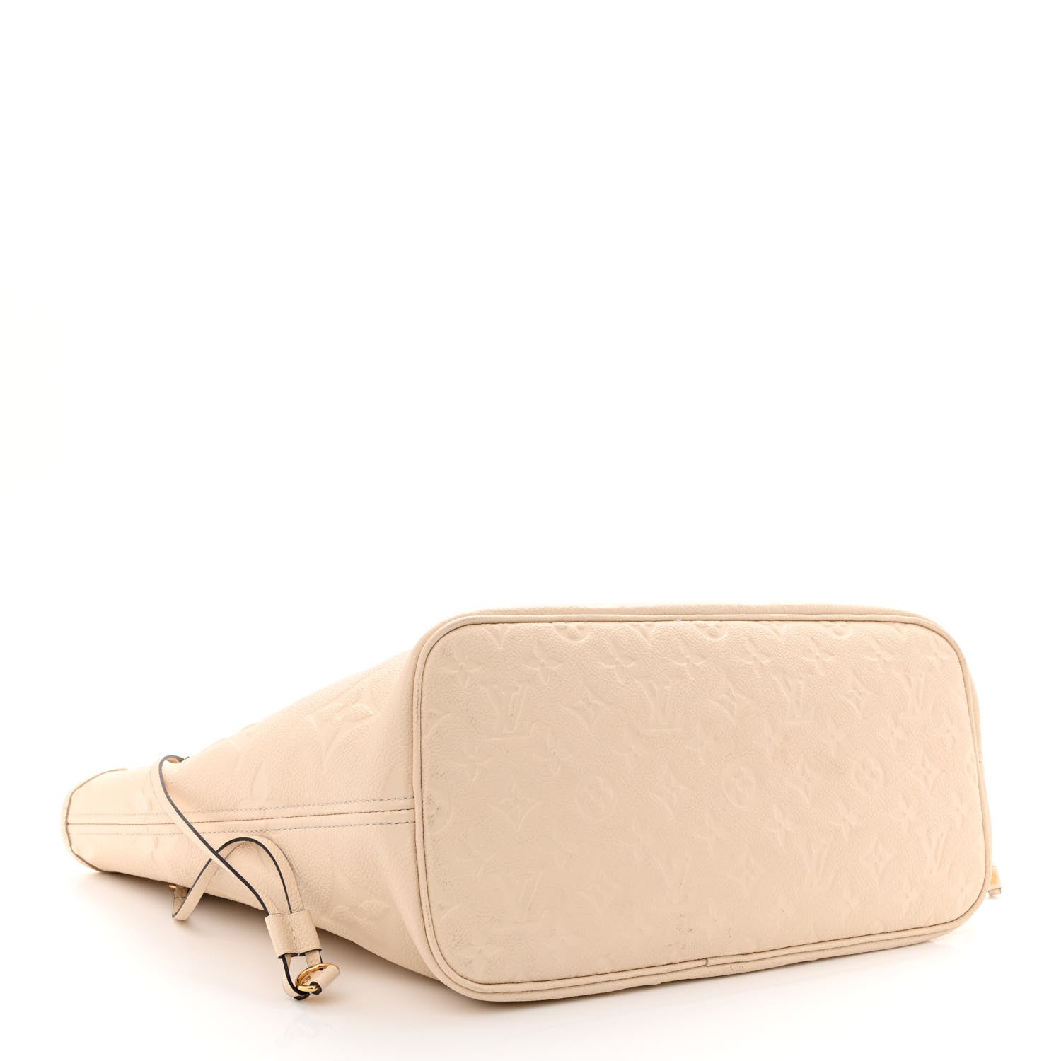 Louis Vuitton Empreinte Monogram Giant Neverfull MM Cream 5 of 12