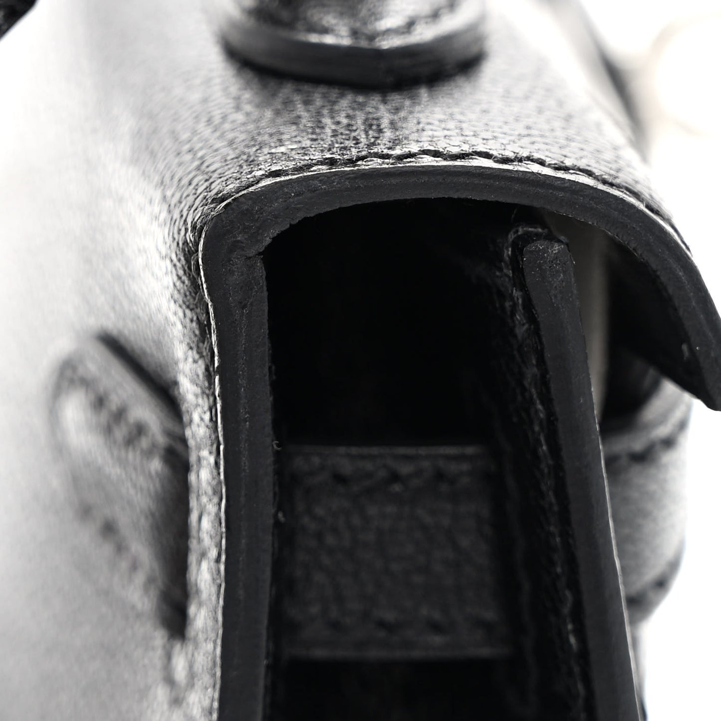 Chevre Chamkila Mini Kelly Sellier 20 Black