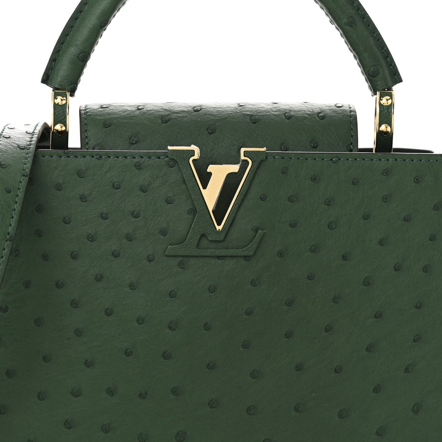 Louis Vuitton Ostrich Capucines BB Mint 1759543 – FASHIONPHILE