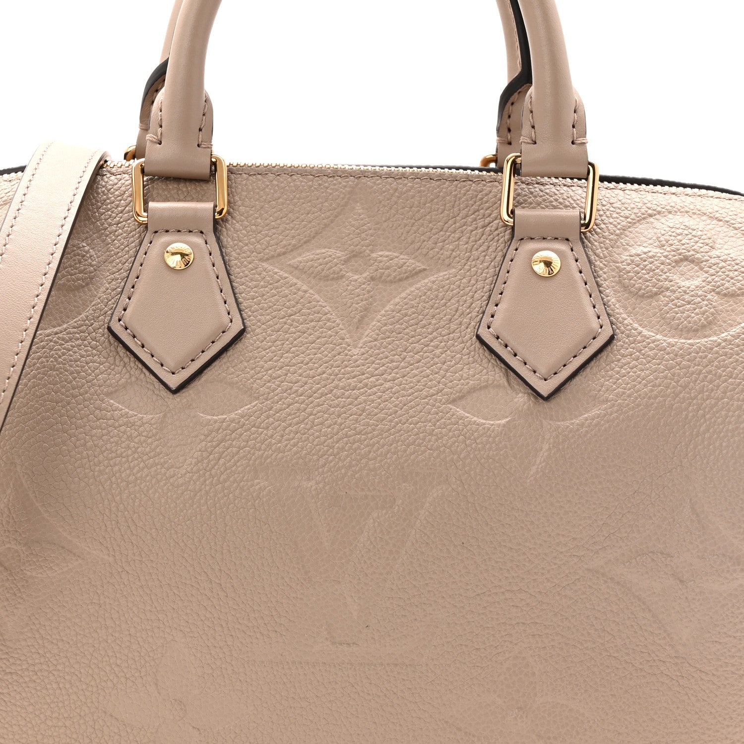 Louis Vuitton Empreinte Monogram Giant Speedy Bandouliere 25 Tourterelle 7 of 10