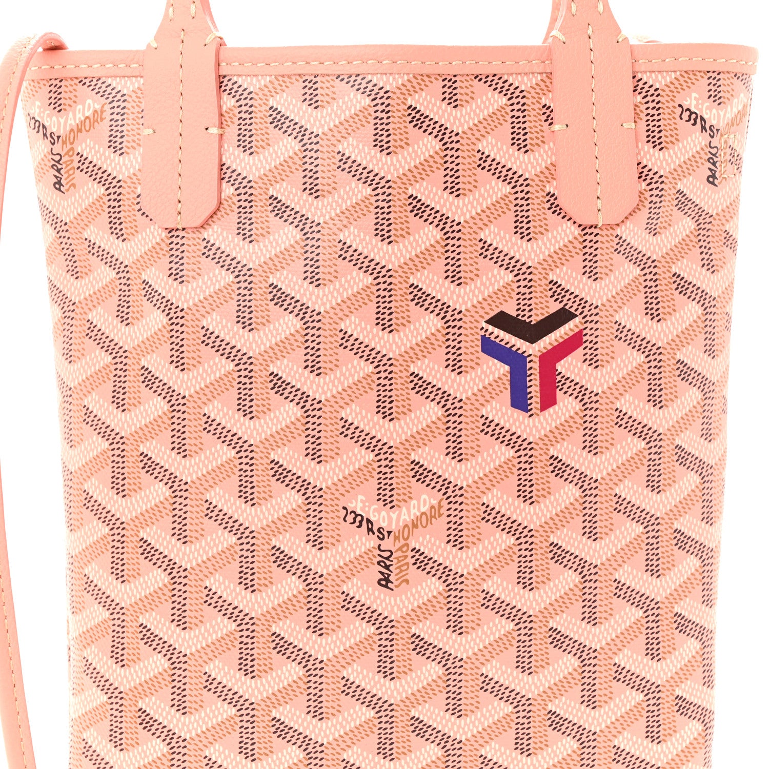 Goyard Goyardine Poitiers Tote Pink 8 of 10