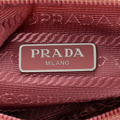 Prada Tessuto Nylon Saffiano Mini Re-Edition 2000 Bag Rosa 6 of 14
