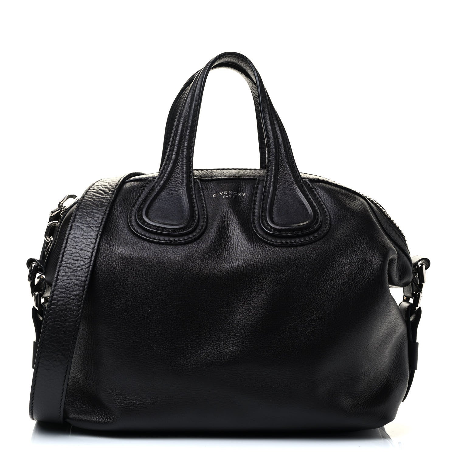 Givenchy Pebbled Calfskin Small Nightingale Black 1 of 8