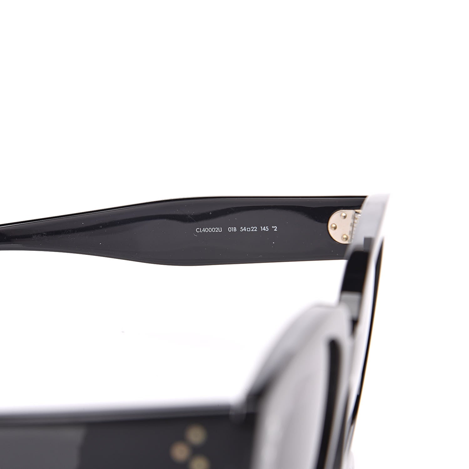 Celine Square Sunglasses CL40002U Black 5 of 6