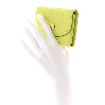 Louis Vuitton Empreinte Rosalie Coin Purse Zesty Lime 2 of 7