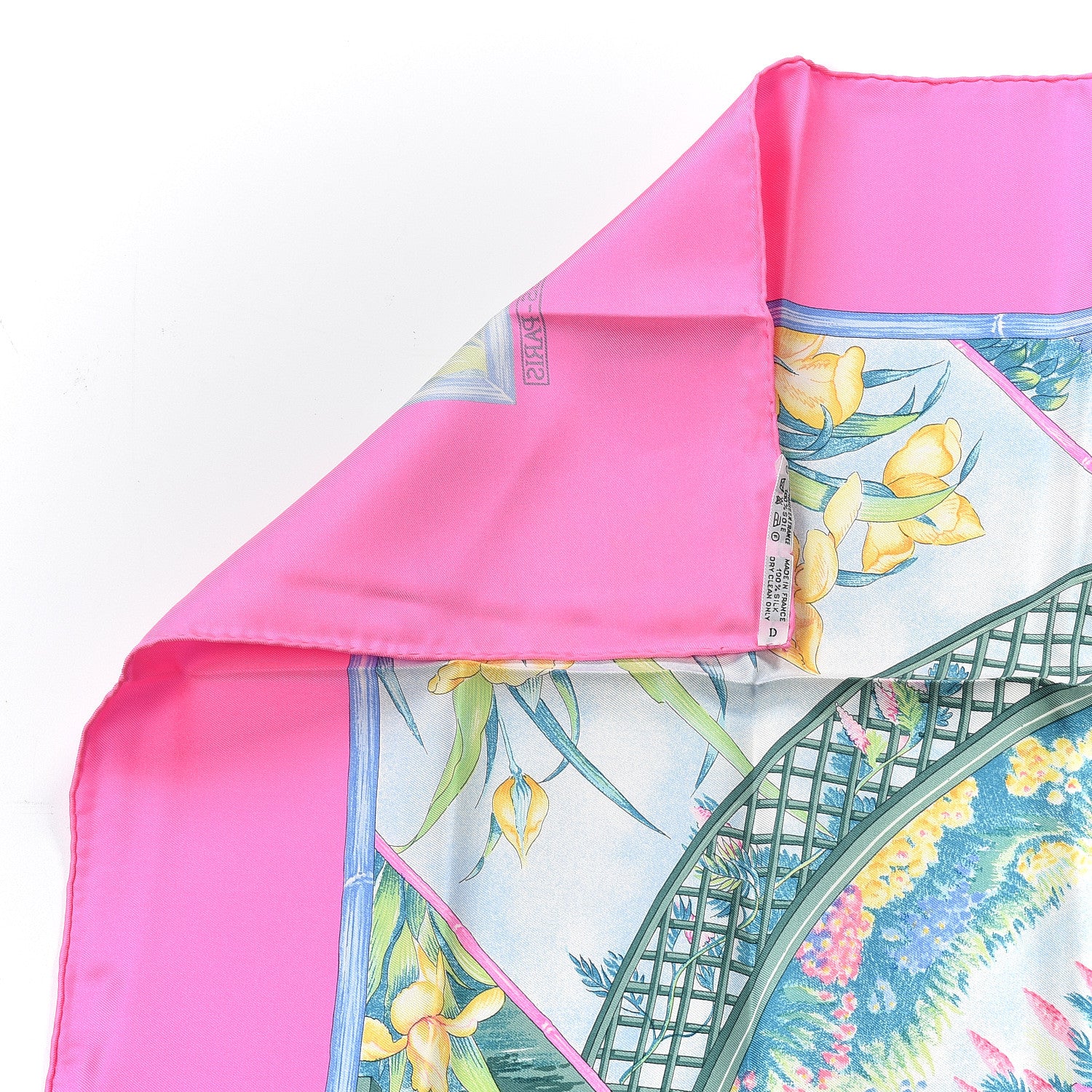 Hermes Silk Giverny Scarf 90 2 of 3