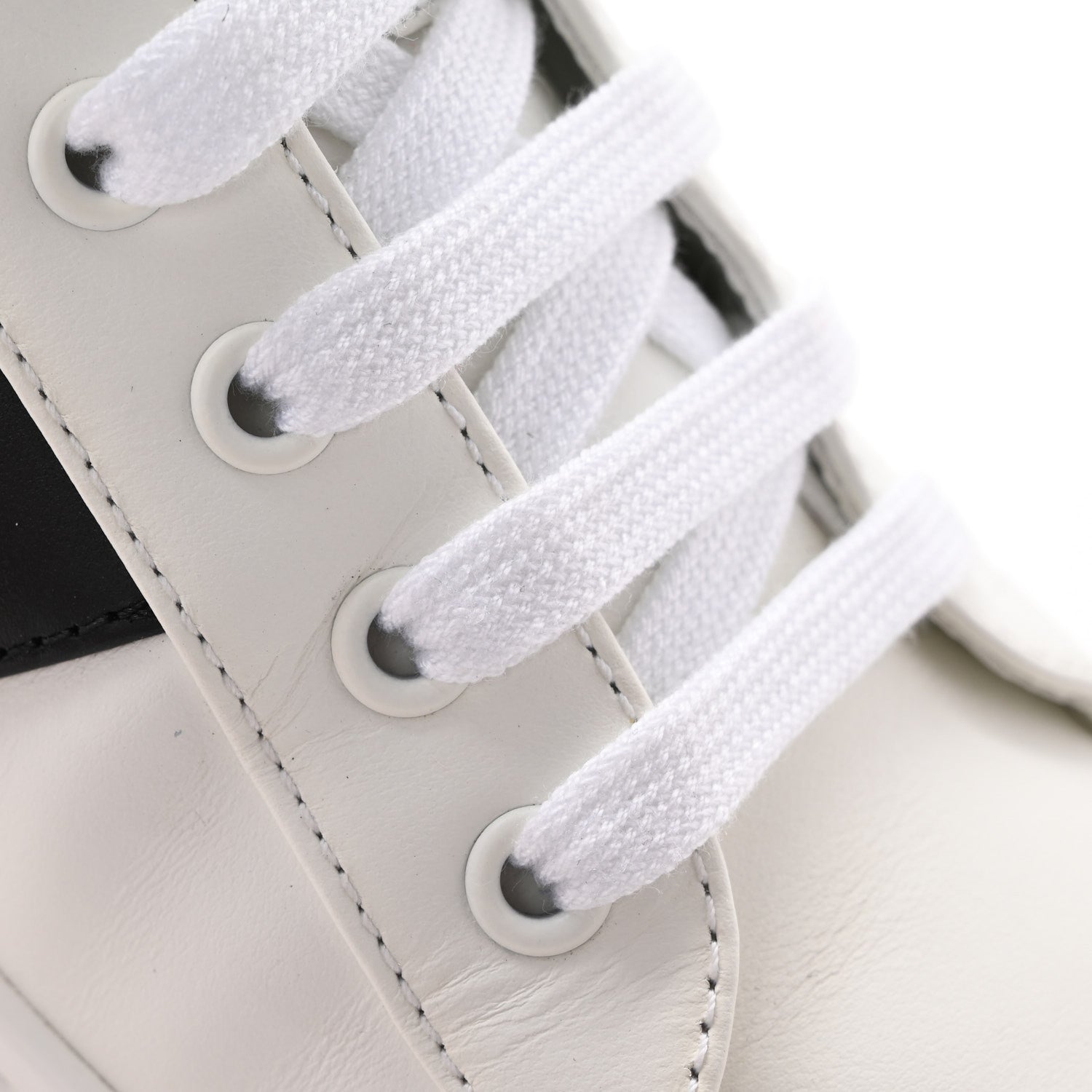 Prada Vitello Soft Logo 45mm Platform Sneakers 39 White Black 9 of 13