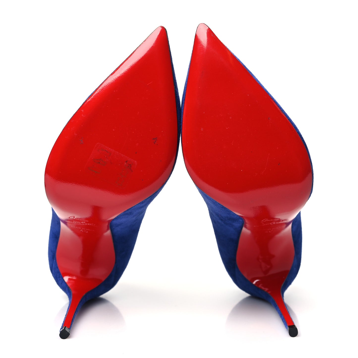 Veau Velours Pigalle Follies 100 Pumps 40 Atlantic