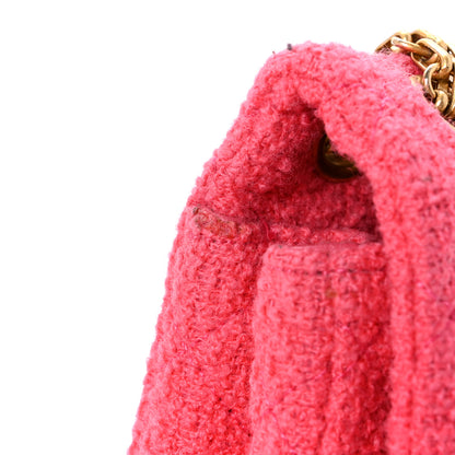 Chanel Tweed Quilted 2.55 Reissue Mini Flap Pink 12 of 13