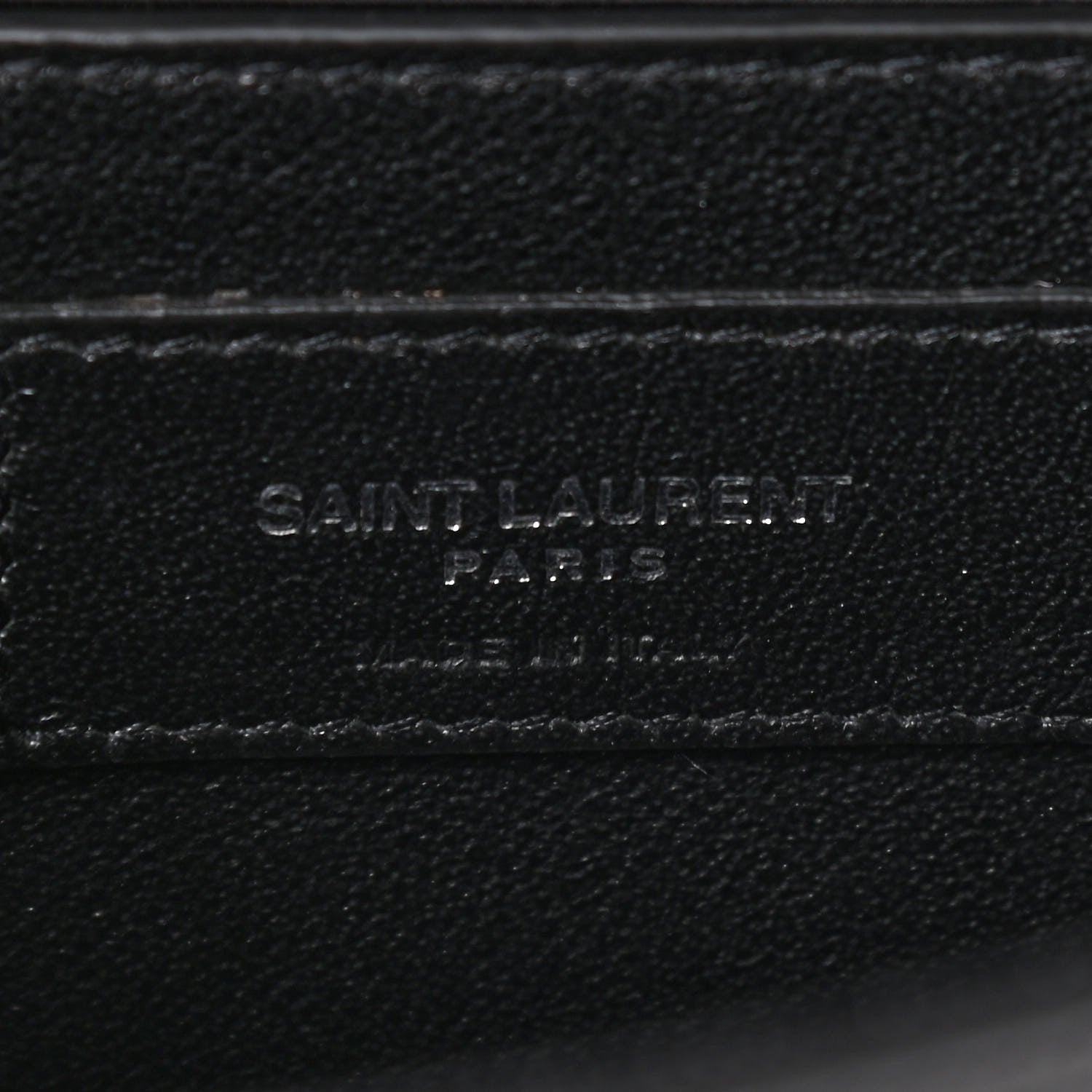 Saint Laurent Grain De Poudre Small Classic Monogram Kate Tassel Satchel Black 8 of 8