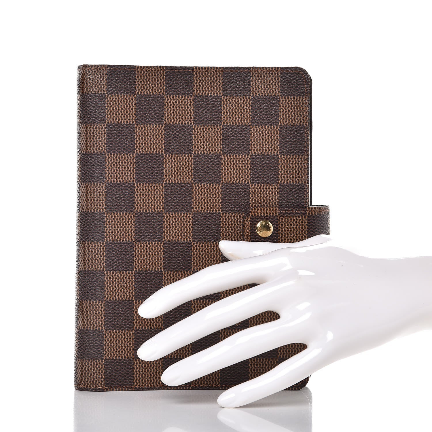 Louis Vuitton Damier Ebene Medium Ring Agenda Cover 2 of 7
