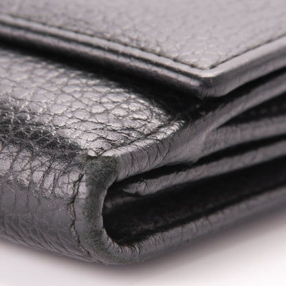 Gucci Calfskin Studded Soho Continental Wallet Black 8 of 9