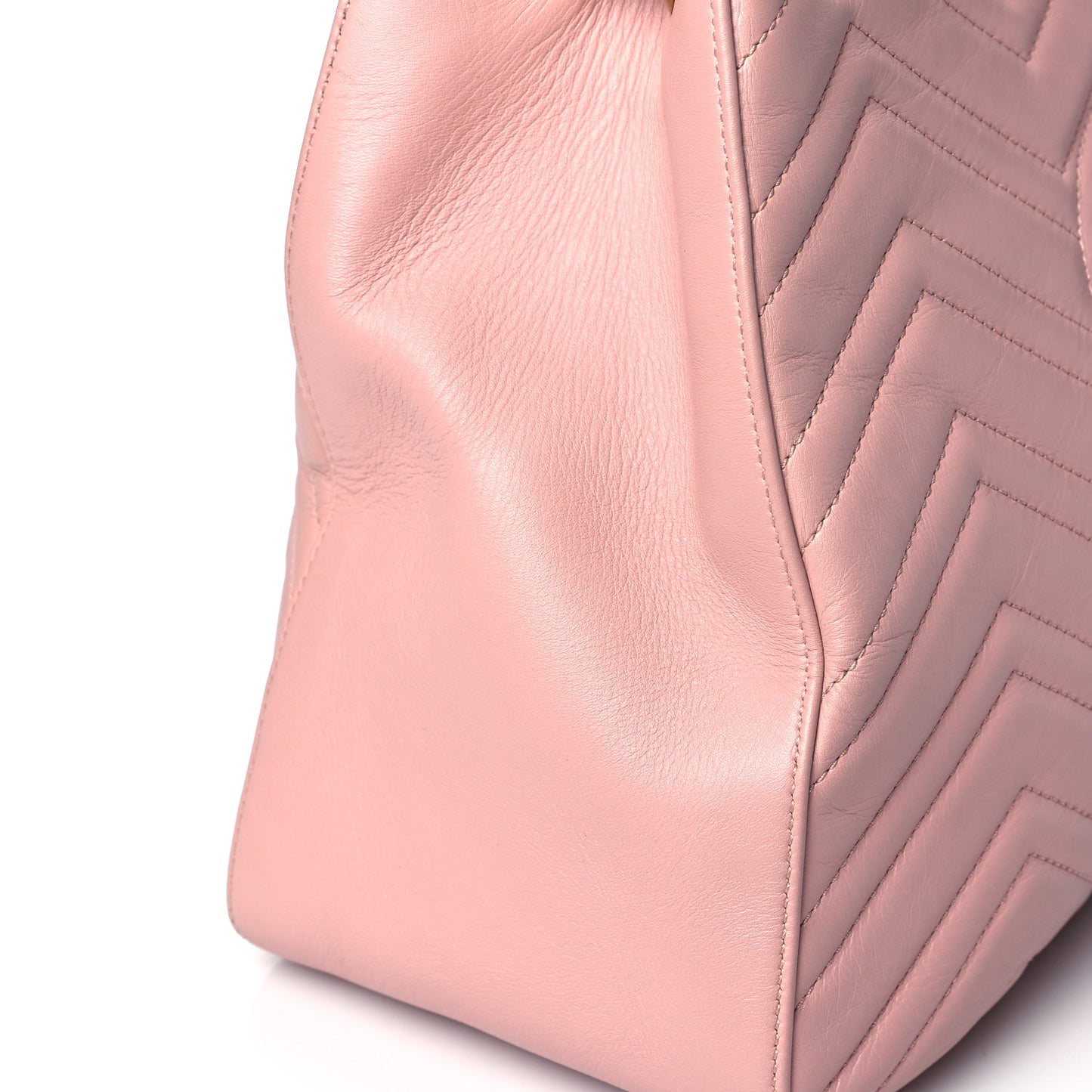 Calfskin Matelasse Medium GG Marmont Shoulder Tote Bag Perfect Pink