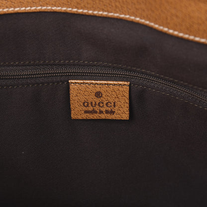 Gucci Monogram Medium Tote Beige Brown 8 of 10