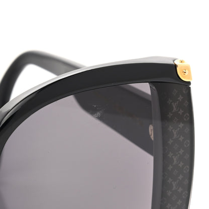 Louis Vuitton Acetate Nylon In The Mood For Love Sunglasses Z1294E Black 8 of 10