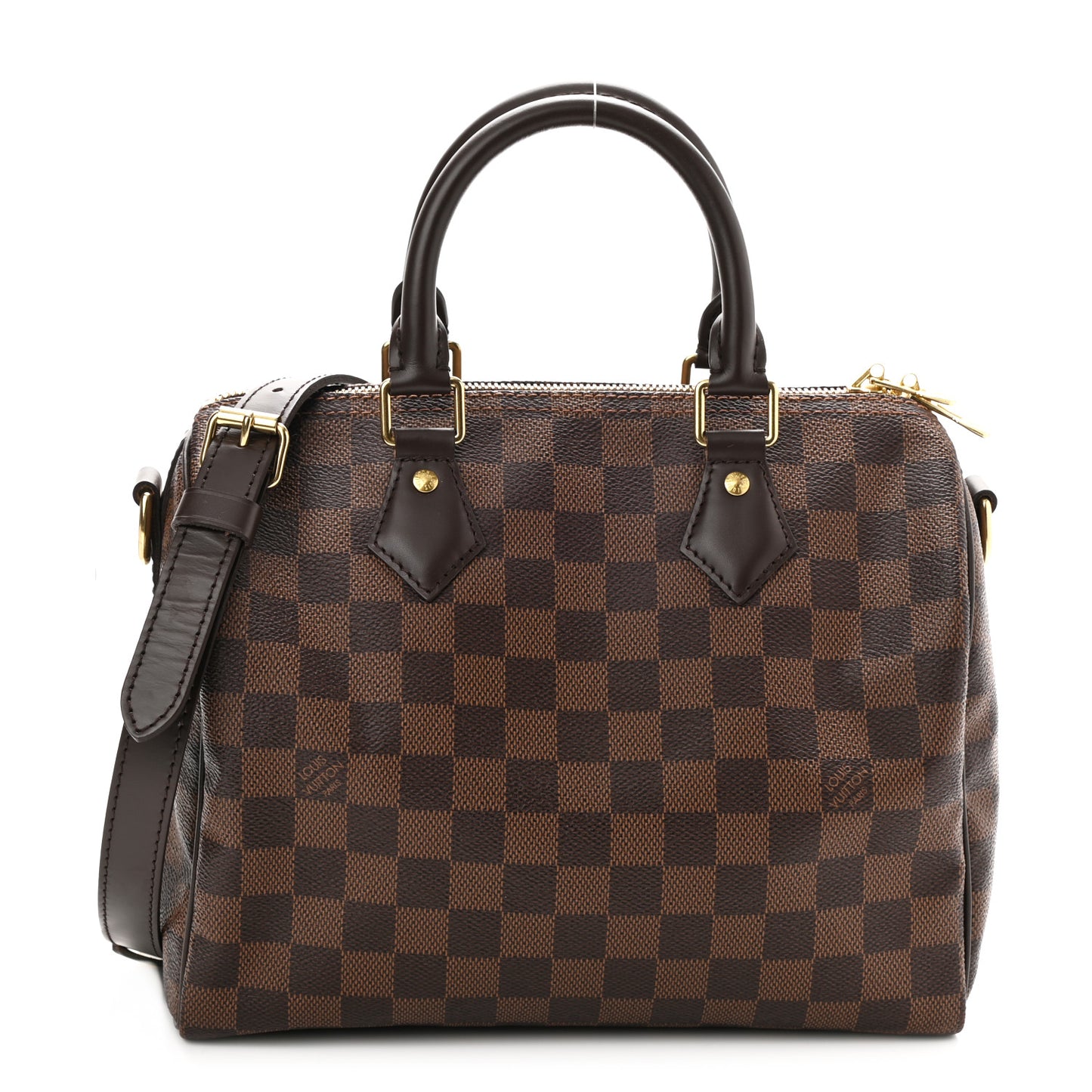 Damier Ebene Speedy Bandouliere 25