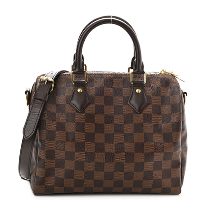 Louis Vuitton Damier Ebene Speedy Bandouliere 25 1 of 10