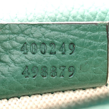 Gucci Pebbled Calfskin Small Dionysus Shoulder Bag Emerald 7 of 9