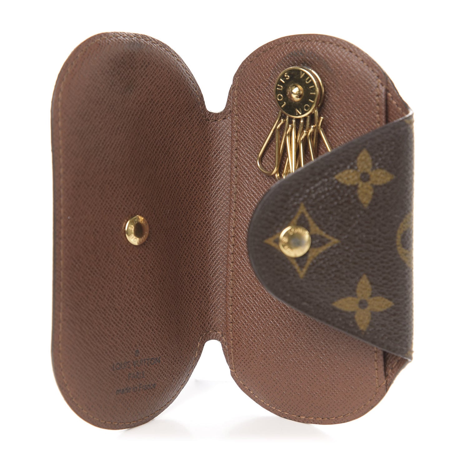 Monogram Round Key Holder GM