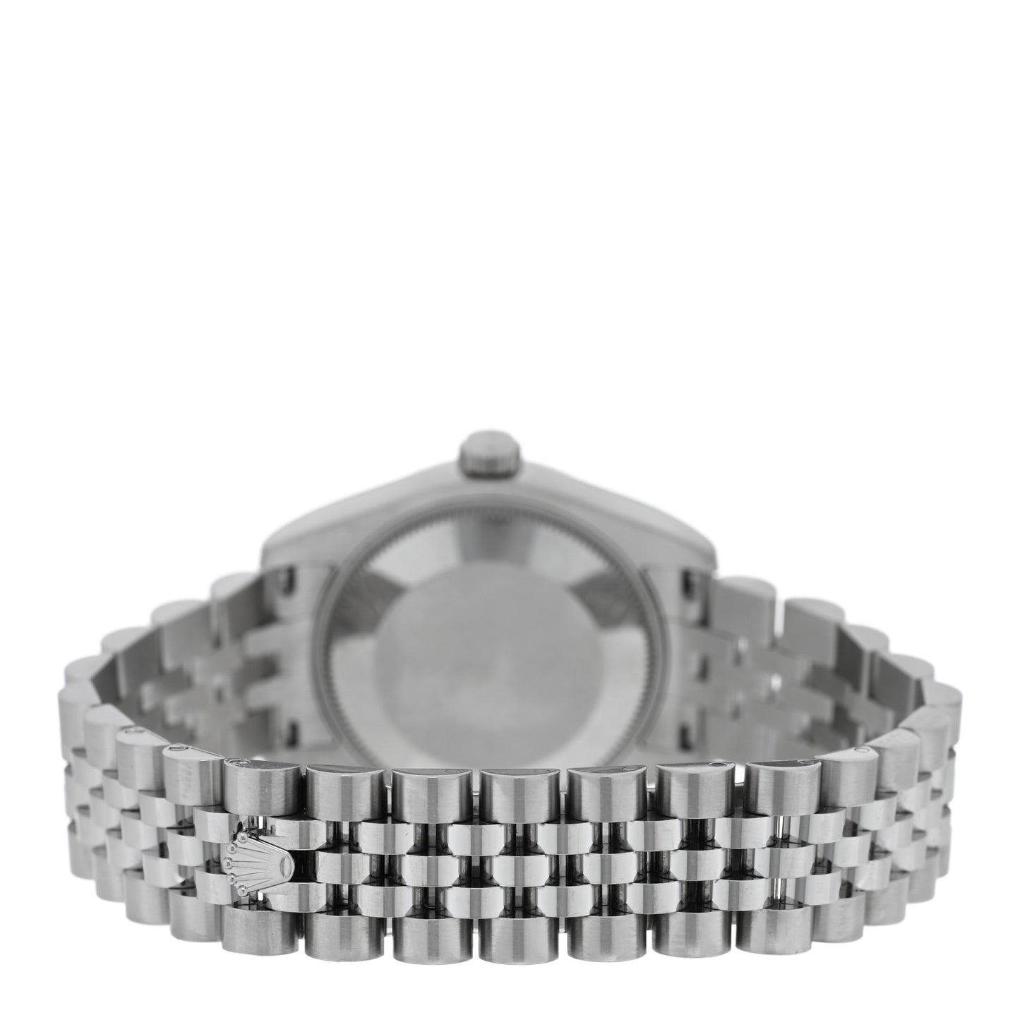 Stainless Steel 18K White Gold 31mm Oyster Perpetual Datejust Watch Silver Roman 178274