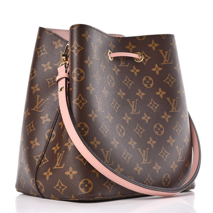 Louis Vuitton Monogram Neonoe MM Rose Poudre 3 of 12