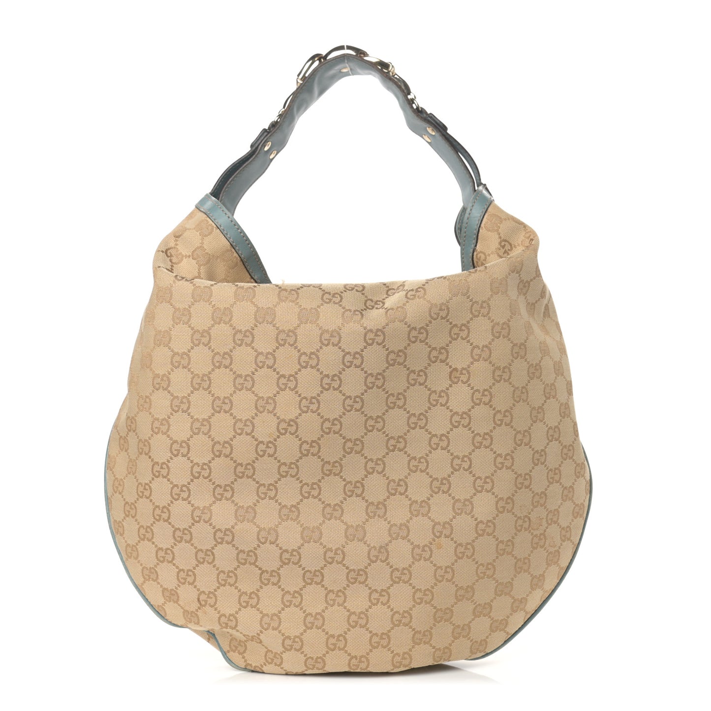 Monogram Large Wave Hobo Blue