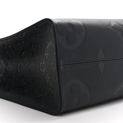 Louis Vuitton Empreinte Monogram Giant Onthego MM Black 8 of 10